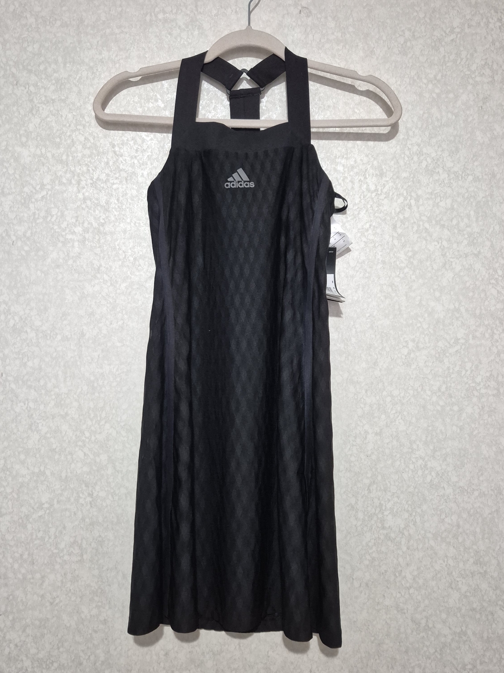 NWT Adidas Women’s Black One-Piece Barricade Dress-Sport-Golf-Tennis-Size:S